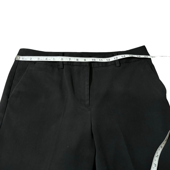 Talbots Barely Boot Black Pants Office Career Women's Size 12 - Picture 14 of 14